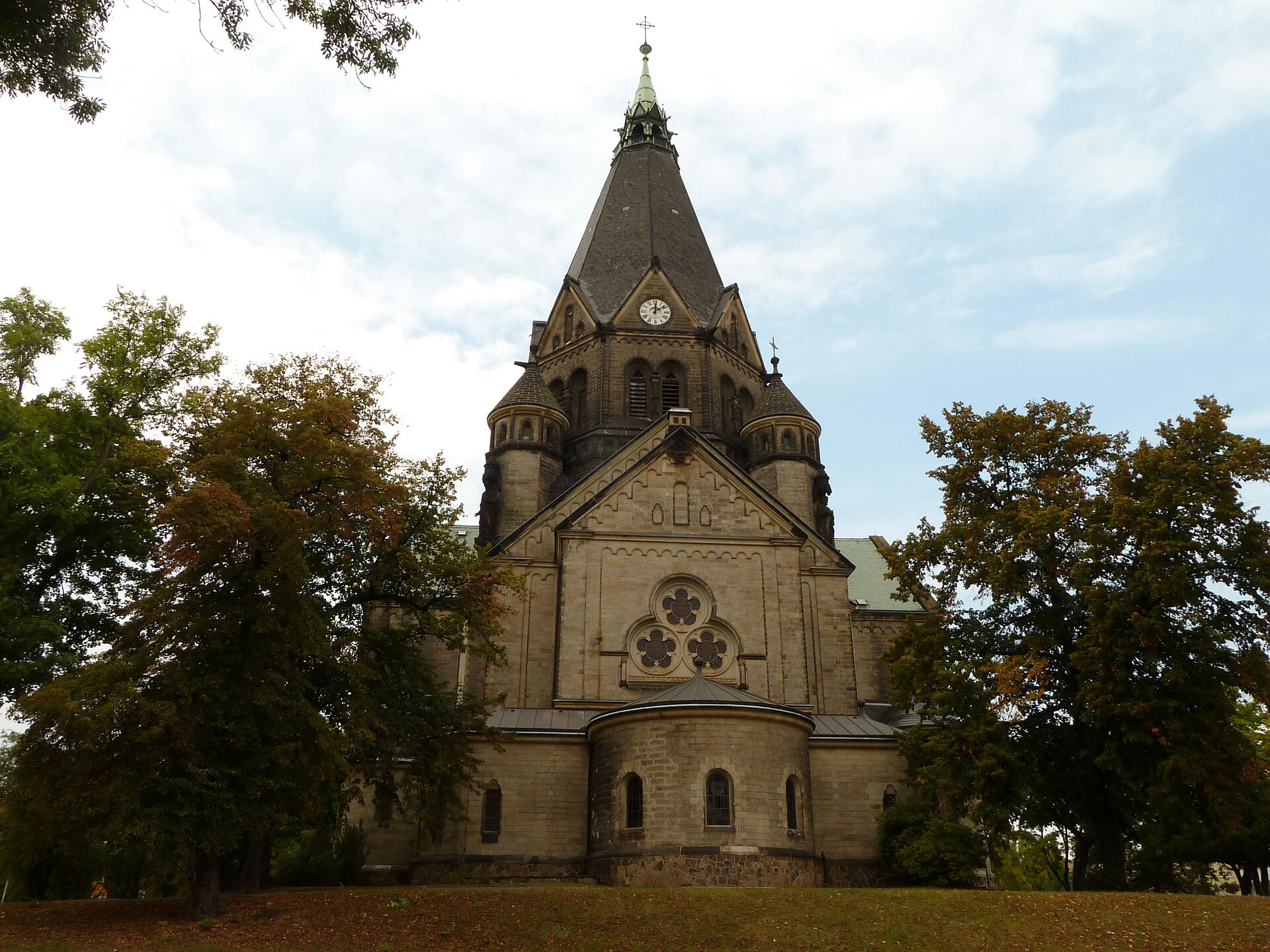 Foto der Trinitatiskirche in Riesa